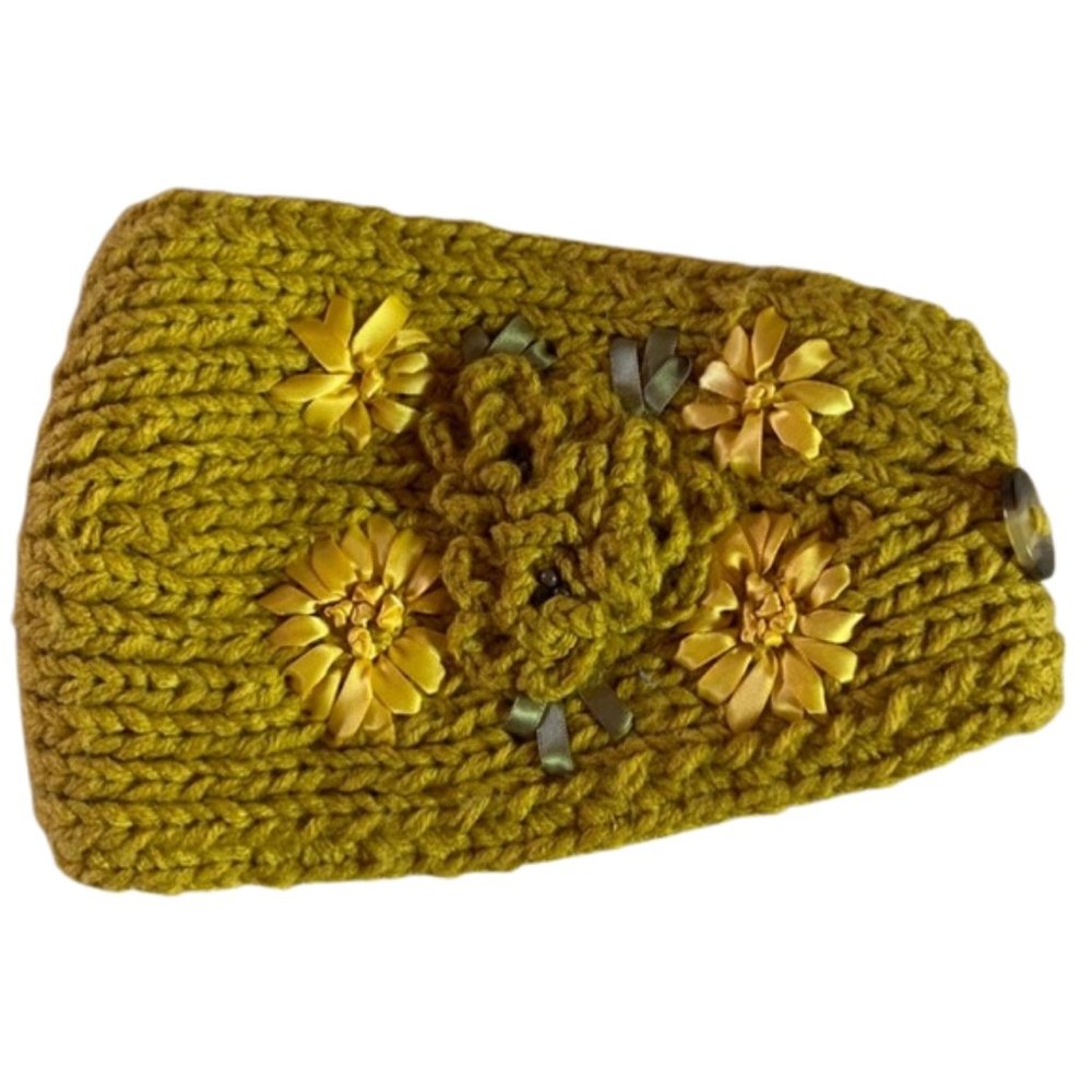 Chartreuse Crocheted Headwarmer